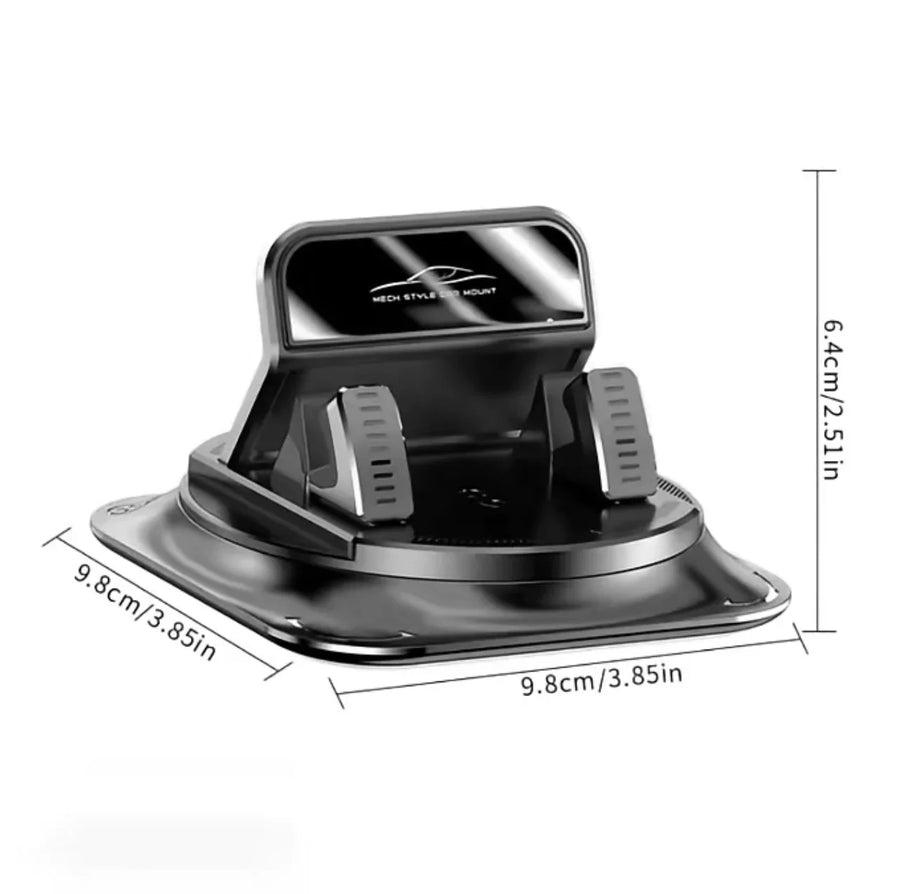 Soporte para teléfono giratorio de 360 grados para el salpicadero