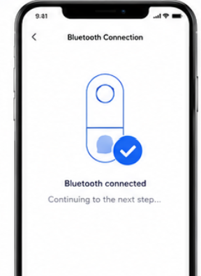 Conexión Bluetooth completada.